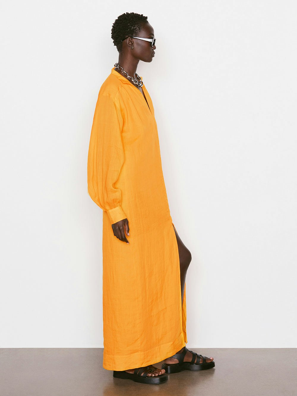 dress side view